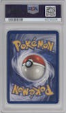 Gengar from the 1999 Pokemon set graded by PSA and given an overall grade of 8.
