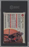 Michael Jordan from the 1997-98 Bowman's Best set graded by SGC and given an overall grade of 7.