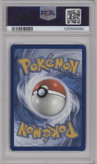 Ralts from the 2023 Pokemon SV set graded by PSA and given an overall grade of 10.