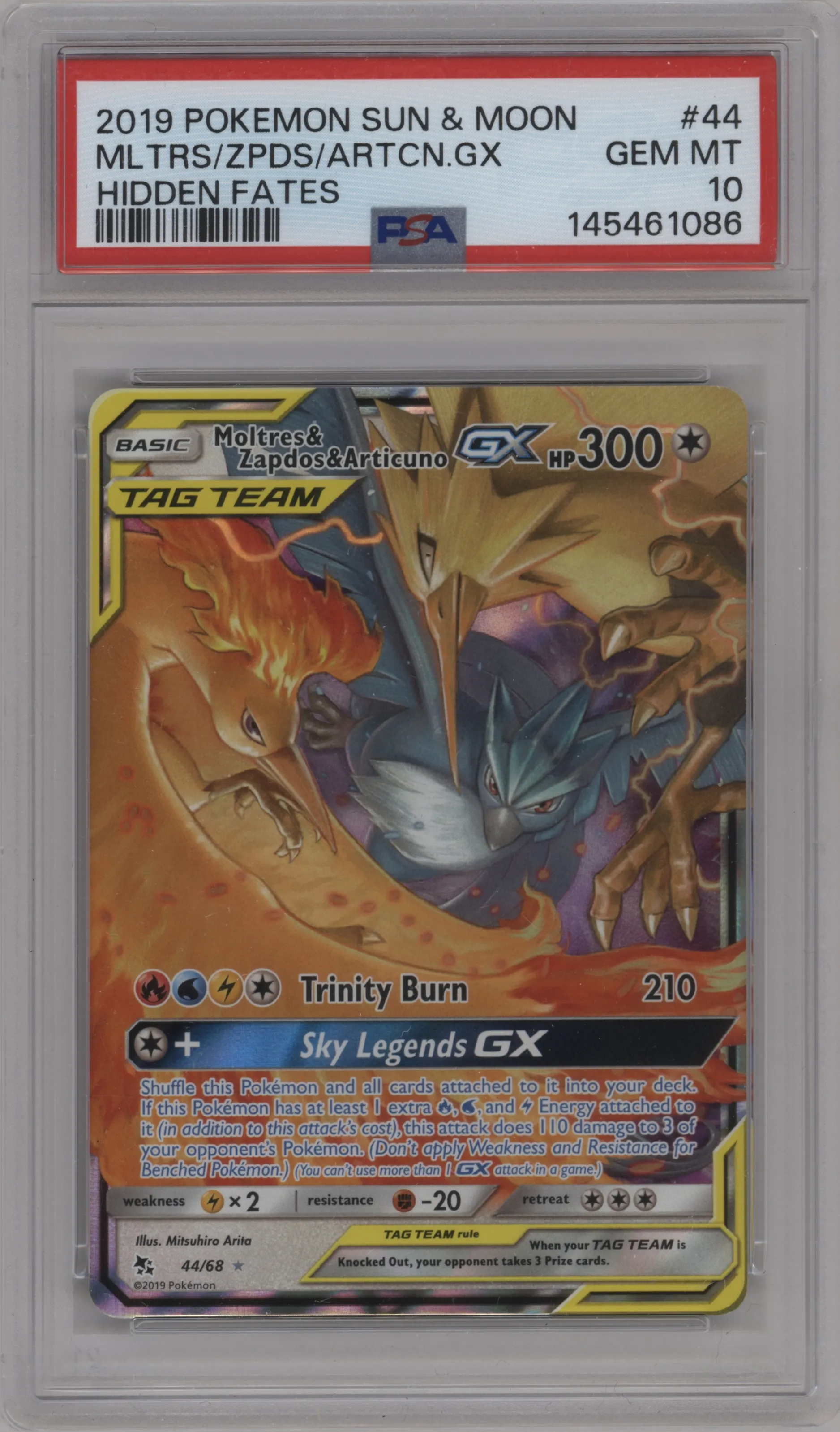 Moltres & Zapdos & Articuno GX