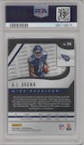 A.J. Brown from the 2019 Panini Prizm set graded by PSA and given an overall grade of 10.