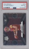 Jayden Daniels from the 2024 Panini Mosaic set graded by PSA and given an overall grade of 10.