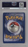 Charizard from the 1999 Pokemon set graded by PSA and given an overall grade of 4.