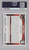 Mike Trout  from the 2011 Topps Update set graded by PSA and given an overall grade of 10.