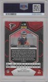 Michael Penix Jr. from the 2024 Panini Mosaic set featuring a Purple Mosaic parallel graded by PSA and given an overall grade of 9.