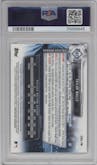 Taylor Walls from the 2017 Bowman Draft set graded by PSA and given an overall grade of 10.
