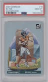 Bo Nix from the 2024 Donruss set graded by PSA and given an overall grade of 10.