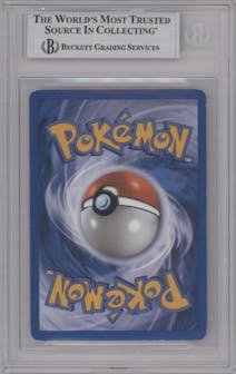 Charizard Gold Star from the 2006 Pokemon EX set graded by Beckett and given an overall grade of 8.