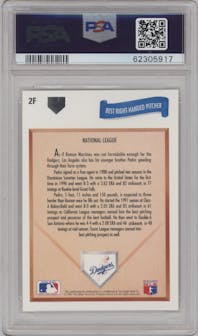 Pedro Martinez from the 1991 Upper Deck Final Edition set graded by PSA and given an overall grade of 9.