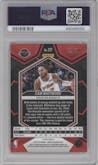 Cam Whitmore from the 2023-24 Panini Mosaic set featuring a Fast Break Purple parallel graded by PSA and given an overall grade of 10.