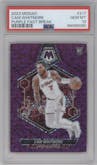 Cam Whitmore from the 2023-24 Panini Mosaic set featuring a Fast Break Purple parallel graded by PSA and given an overall grade of 10.