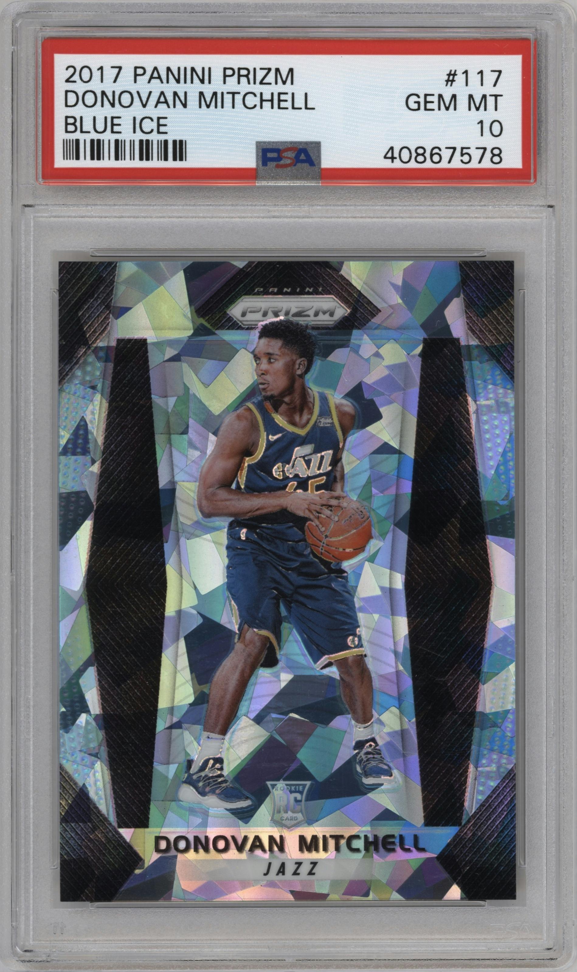 ドノバンミッチェル　PANINI PRIZM 2017-18 Panini Prizm - Rookie Signatures Donovan Mitchell