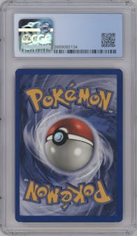 Ponyta from the 1999 Pokemon set graded by CSG and given an overall grade of 9.