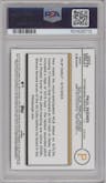 Paul Skenes from the 2024 Topps Chrome Update set featuring a Refractor parallel graded by PSA and given an overall grade of 9.