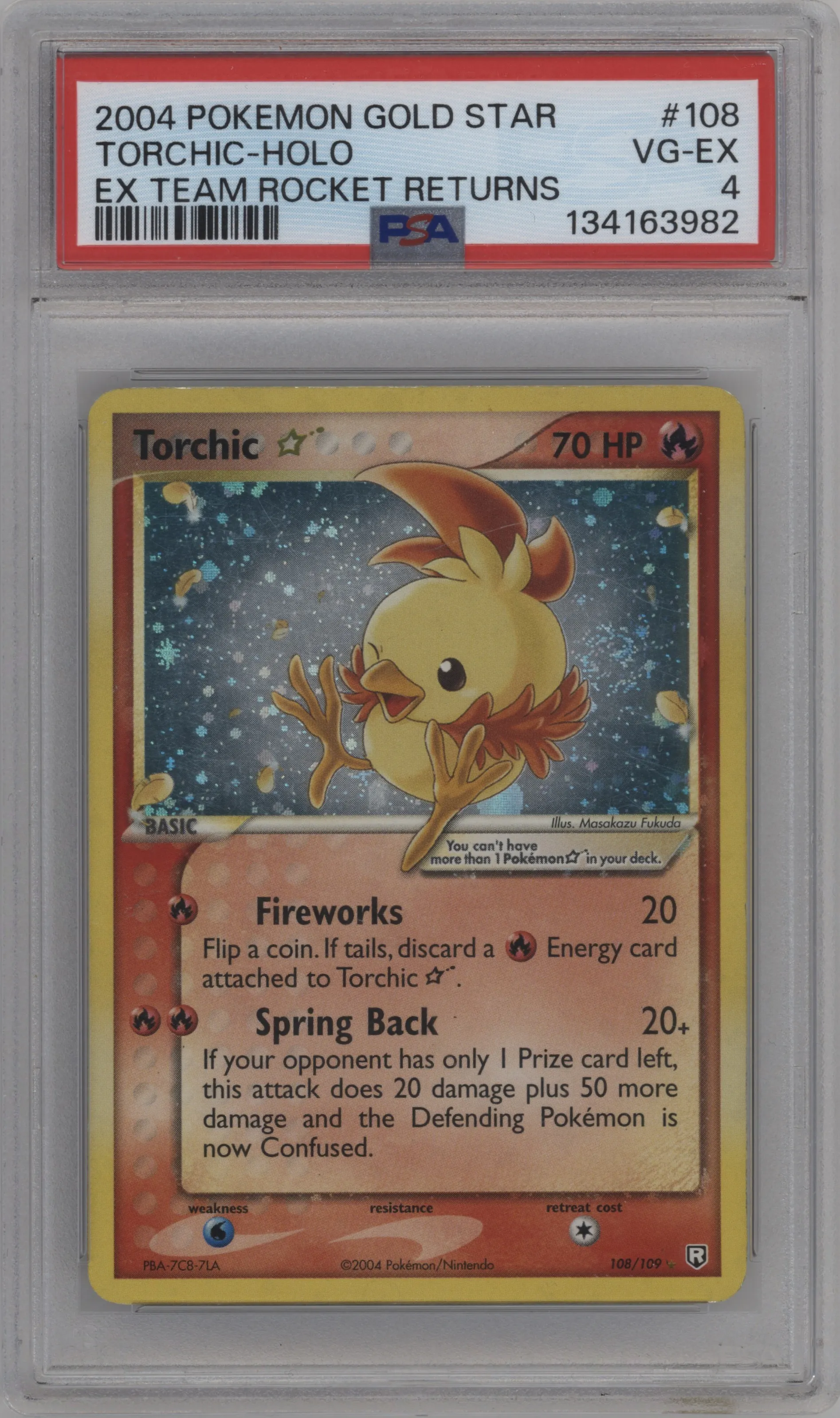 Torchic Gold Star