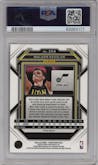 Walker Kessler from the 2022-23 Panini Prizm  set featuring a Silver Prizm parallel graded by PSA and given an overall grade of 10.