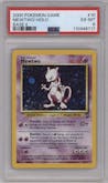 Mewtwo from the 2000 Pokemon set graded by PSA and given an overall grade of 6.