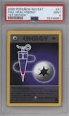 Full Heal Energy from the 2000 Pokemon set graded by PSA and given an overall grade of 9.