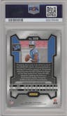 Hendon Hooker from the 2023 Panini Prizm set featuring a Black/White Checker parallel graded by PSA and given an overall grade of 10.