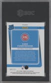 Cade Cunningham from the 2021-22 Panini Donruss Optic set featuring a Pink parallel graded by SGC and given an overall grade of 9.