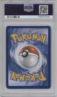 M Gardevoir EX from the 2016 Pokemon XY set graded by PSA and given an overall grade of 8.