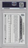 Julio Rodriguez from the 2022 Topps Holiday set graded by PSA and given an overall grade of 10.