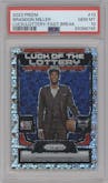 Brandon Miller from the 2023-24 Panini Prizm set featuring a Fast Break parallel graded by PSA and given an overall grade of 10.