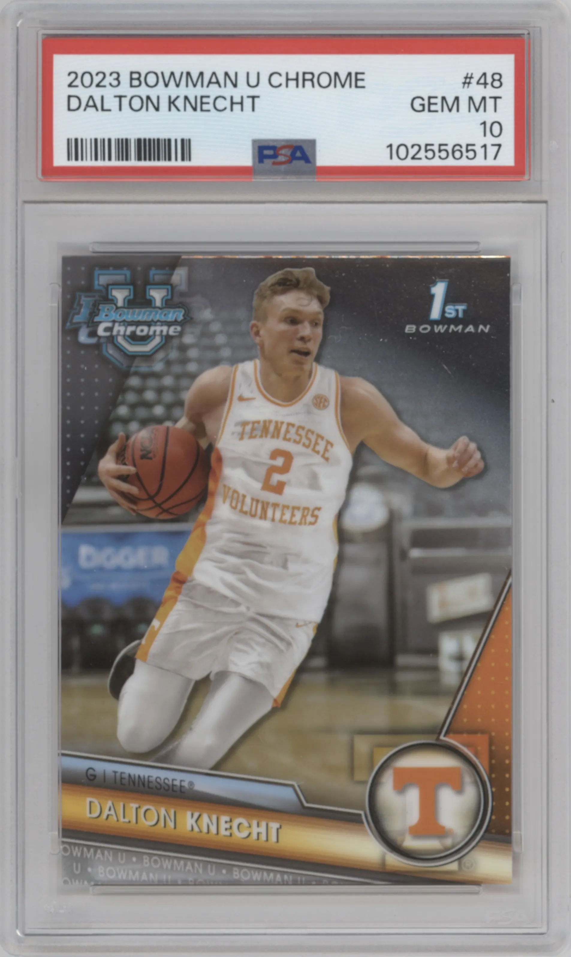 2023 Bowman U Chrome Dalton Knecht PSA 10