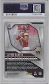 Jayden Daniels from the 2024 Panini Prizm set graded by PSA and given an overall grade of 9.