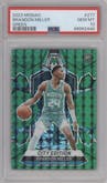 Brandon Miller from the 2023-24 Panini Mosaic set featuring a Green Mosaic parallel graded by PSA and given an overall grade of 10.