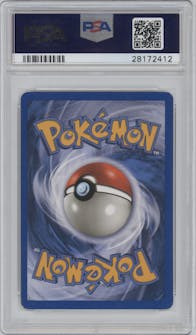 Ho-oh from the 2003 Pokemon E-CARD set graded by PSA and given an overall grade of 9.