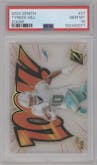 Tyreek Hill from the 2023 Panini Zenith set graded by PSA and given an overall grade of 10.