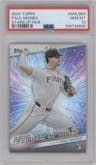 Paul Skenes from the 2024 Topps Update set graded by PSA and given an overall grade of 10.