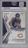 David Montgomery from the 2019 Panini Phoenix set featuring a Gloves parallel graded by PSA and given an overall grade of 9.