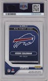 Keon Coleman from the 2024 Panini Instant NFL RPS First Look set graded by PSA and given an overall grade of 9.