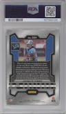 Jahmyr Gibbs from the 2023 Panini Prizm set graded by PSA and given an overall grade of 10.