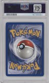 Chikorita from the 2000 Pokemon Neo Genesis set graded by PSA and given an overall grade of 10.