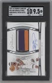Bradley Beal from the 2023-24 Panini Flawless set graded by SGC and given an overall grade of 9.5.