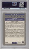 Barry Sanders  from the 1991 Fleer set graded by PSA and given an overall grade of 9.