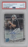Aidan O'Connell from the 2023 Clearly Donruss set graded by PSA and given an overall grade of 10.
