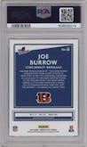 Joe Burrow from the 2020 Panini Donruss Optic set graded by PSA and given an overall grade of 10.