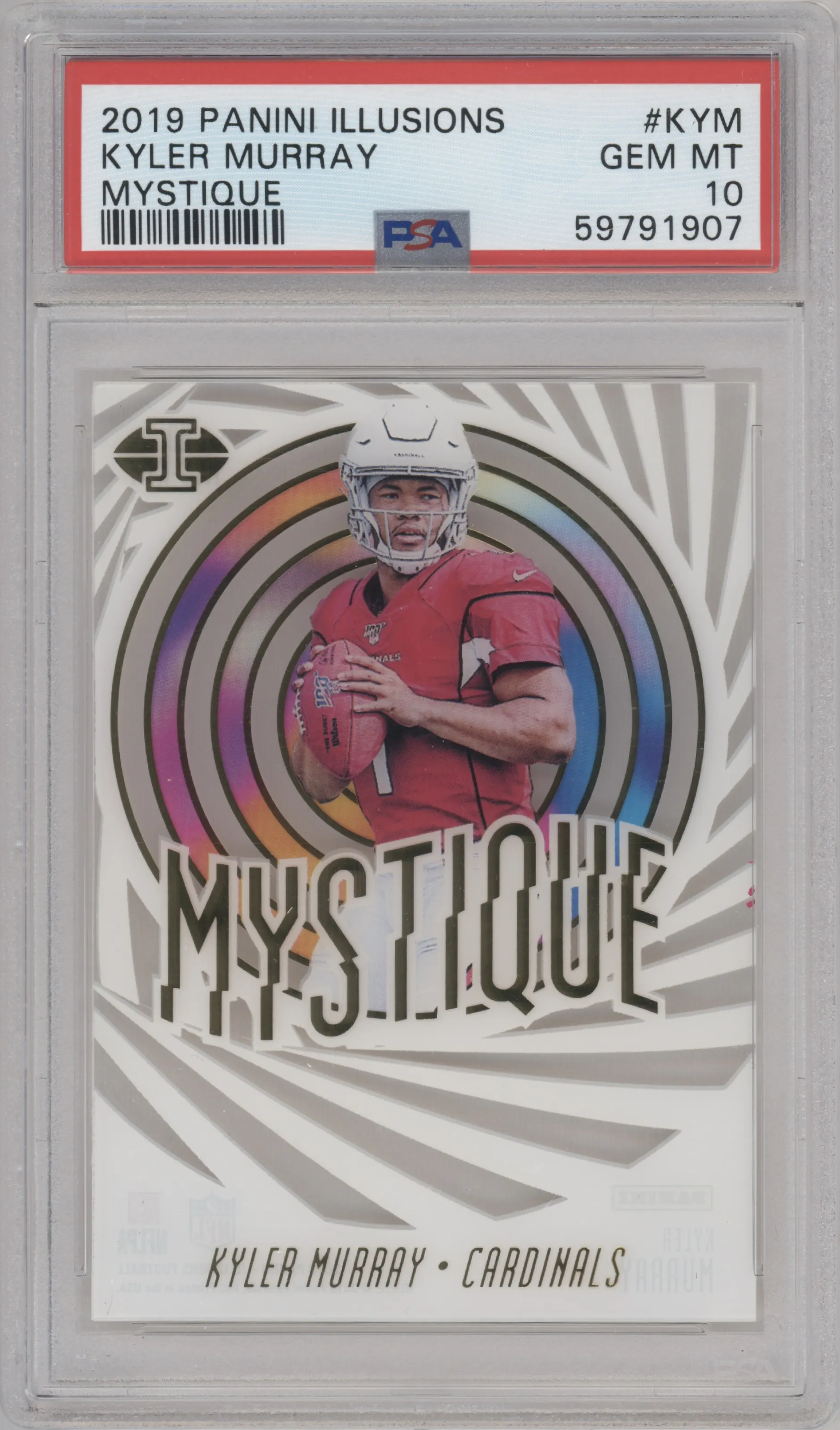 2019 Panini Illusions Mystique Kyler Murray PSA 10