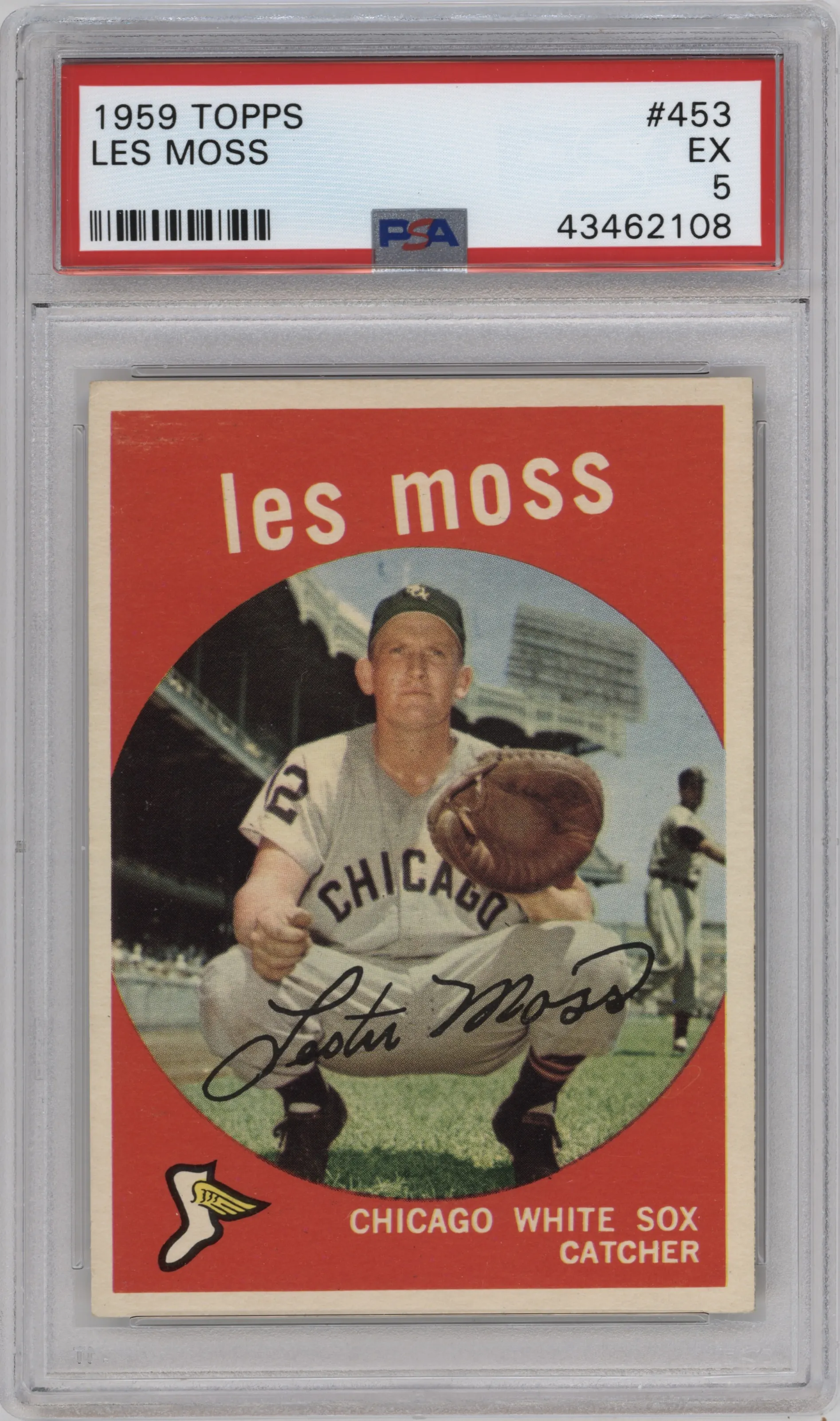 1959 Topps Les Moss #453 PSA 5