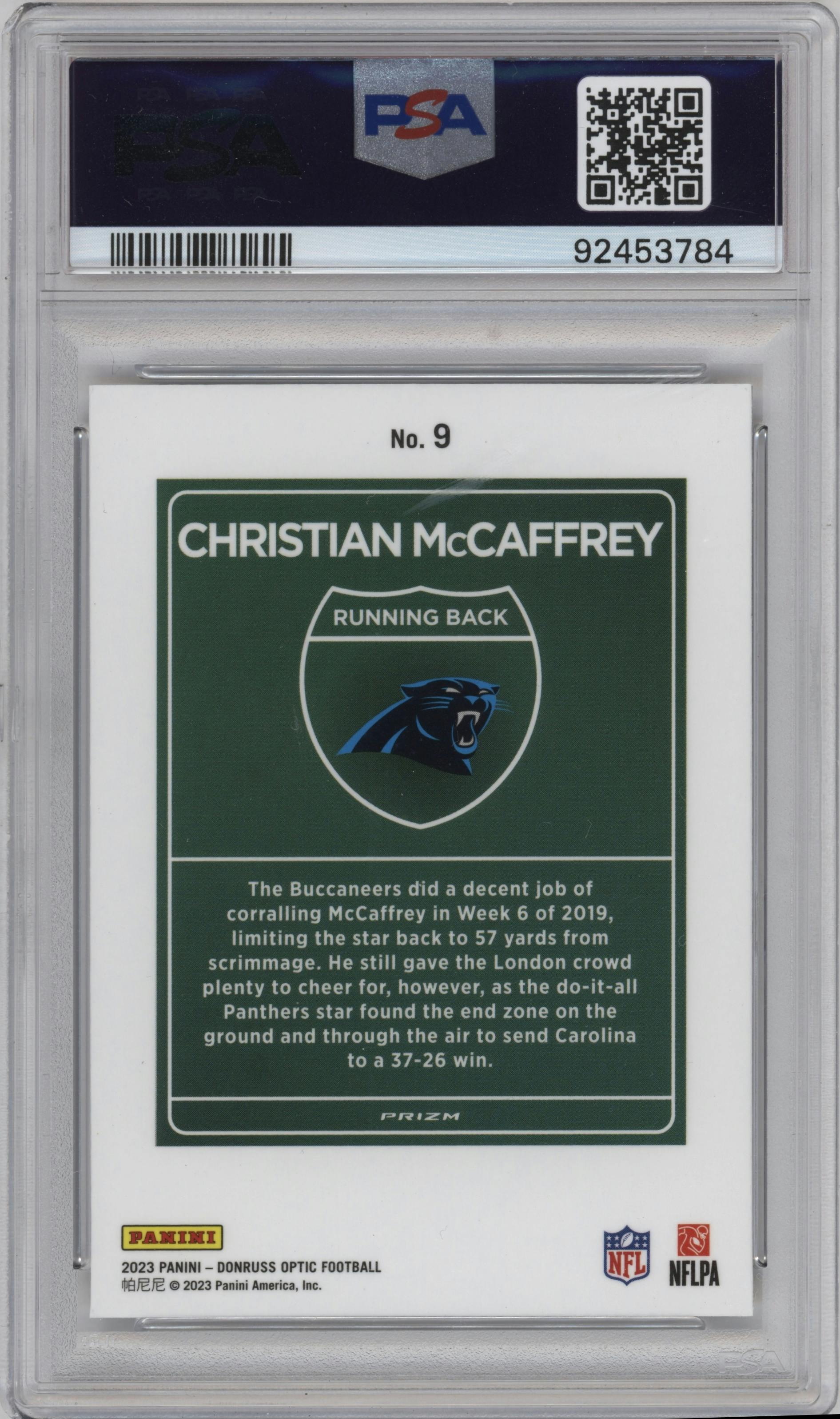 Christian McCaffrey