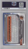 Gunnar Henderson from the 2019 Bowman Draft set graded by PSA and given an overall grade of 10.