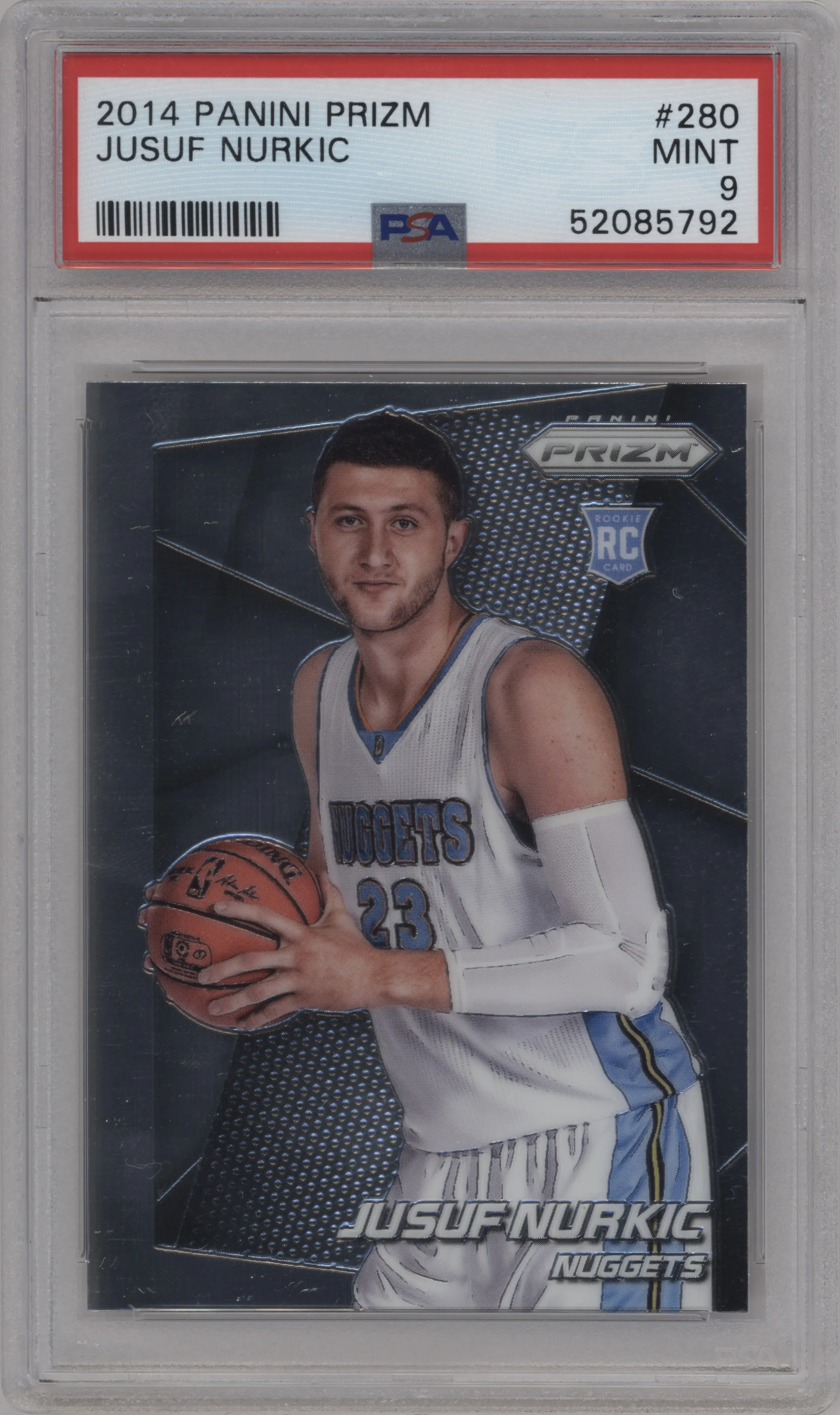 2014 Panini Prizm Jusuf Nurkic PSA 9