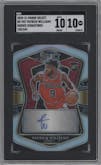 Patrick Williams from the 2020-21 Panini Select  set graded by SGC and given an overall grade of 10.