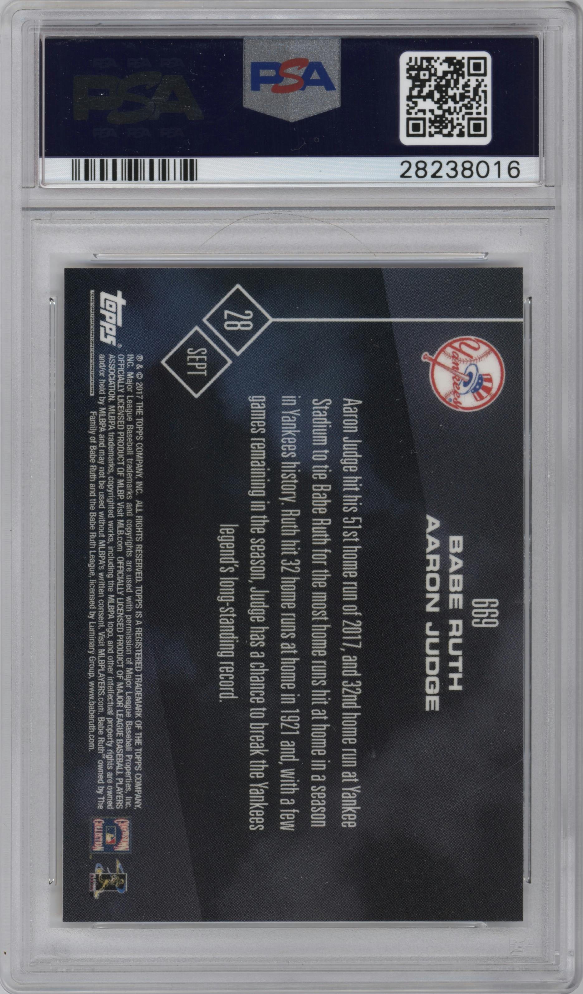 Babe Ruth/Aaron Judge