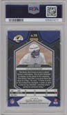 Jared Verse from the 2024 Panini Mosaic set featuring a White Mosaic parallel graded by PSA and given an overall grade of 10.