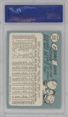 George Banks from the 1965 Topps set graded by PSA and given an overall grade of 7.